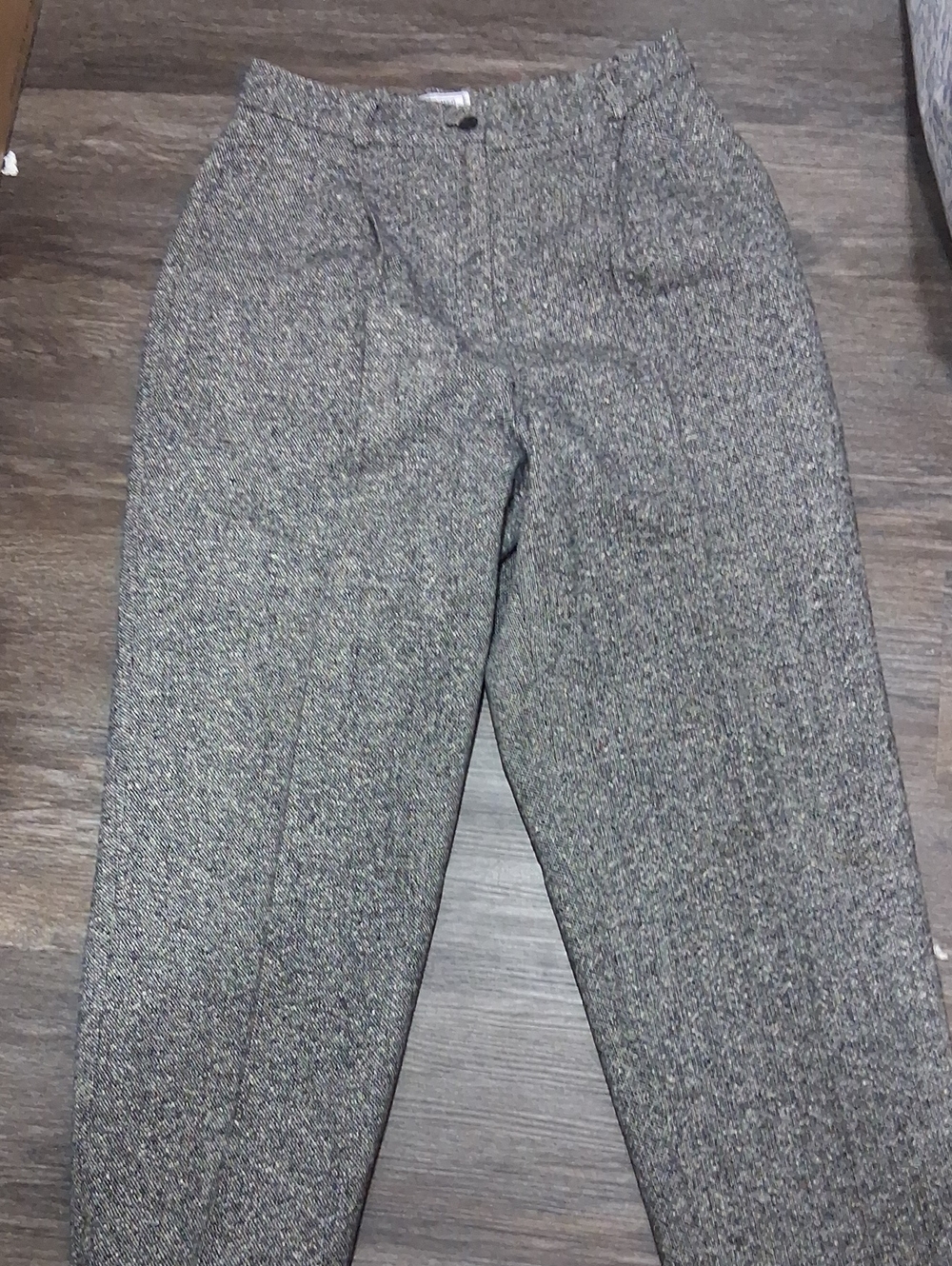 Jennifer Moore Gray Tweed Dress Pants